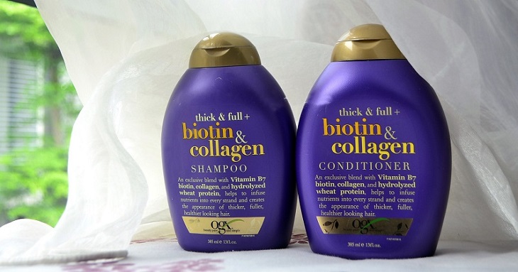 Dầu gội ngăn ngừa rụng tóc Biotin Collagen của Mỹ