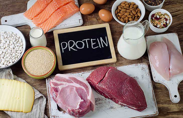 Ưu tiên cho những thực phẩm chứa nhiều protein