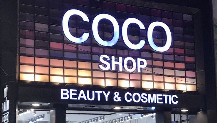 Coco Shop là cửa hàng mỹ phẩm quen thuộc của giới trẻ
