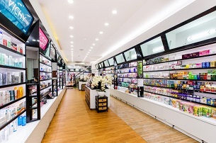 cửa hàng mỹ phẩm nhật