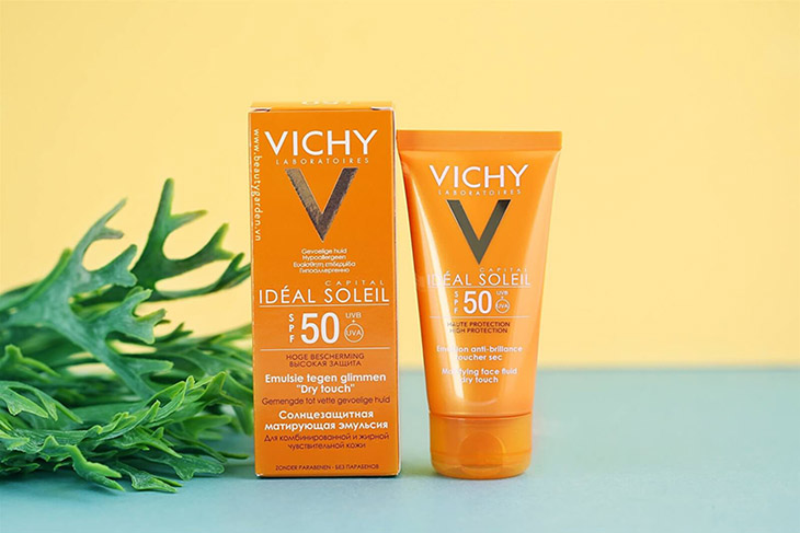 Vichy Ideal Soleil là kem chống nắng cho da dầu được ưa chuộng