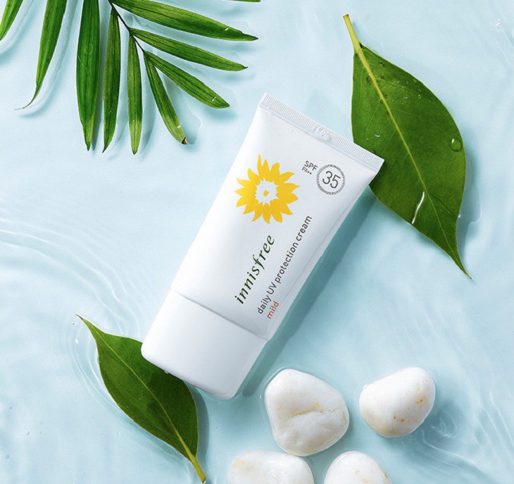 Kem chống nắng Hàn Quốc Innisfree Daily UV Protection Cream Mild SPF 35 PA++
