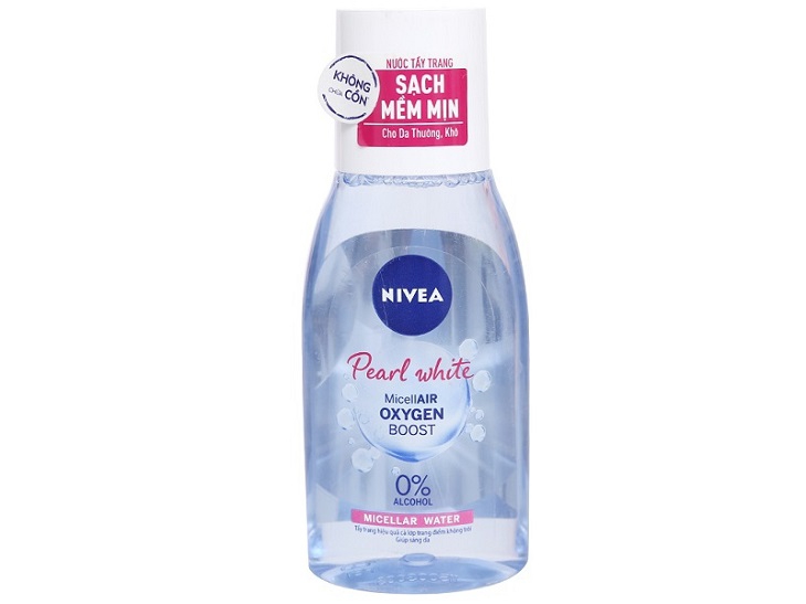 Nước tẩy trang Nivea Pearl White Micellair Oxygen Boost