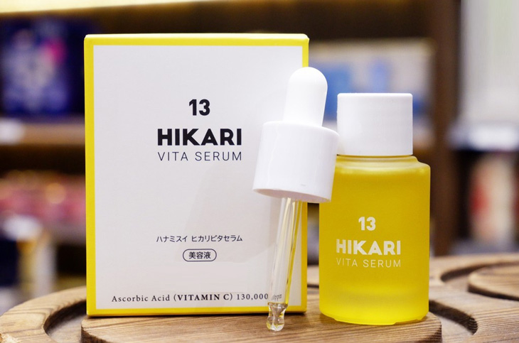 Hikari Serum vitamin C dịu nhẹ, không gây kích ứng da