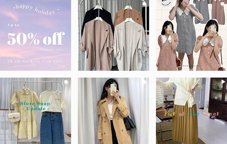 Nhà kho Liti là shop quần áo trên instagram nổi tiếng