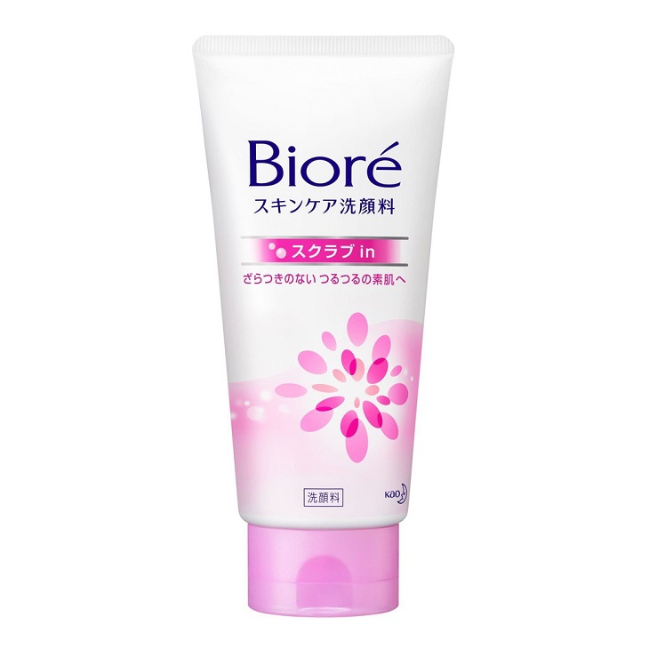 Bioré Skin Care Facial Foam Scrub-in