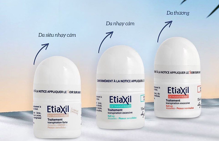 Etiaxil là dòng sản phẩm đầu tiên được các bác sĩ da liễu khuyên dùng
