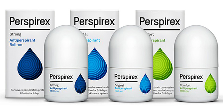 Perspirex có khả năng khử mùi hôi cơ thể vượt trội