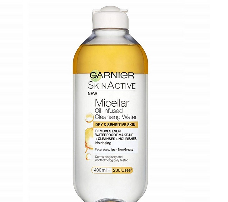 Nước tẩy trang Garnier Skin Active Micellar Oid-Infused Cleansing Water