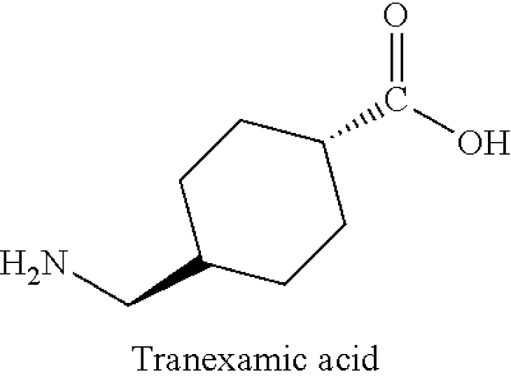 Tranexamic Acid là một dẫn xuất tổng hợp có nguồn gốc từ acid lysine