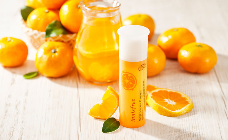Innisfree Tangerine Vita C Mist là một giải pháp hoàn hảo cho mọi làn da