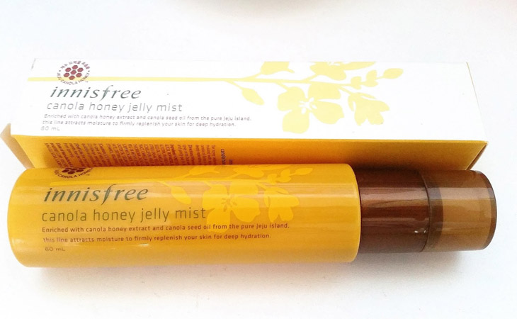 Innisfree Canola Honey Jelly Mist lành tính cho da