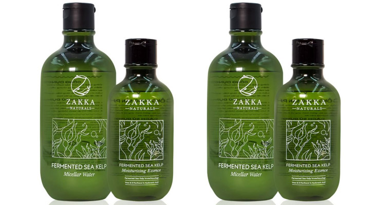 Zakka Naturals Fermented Sea Kelp Micellar Water làm sạch dầu nhờn và bụi bẩn