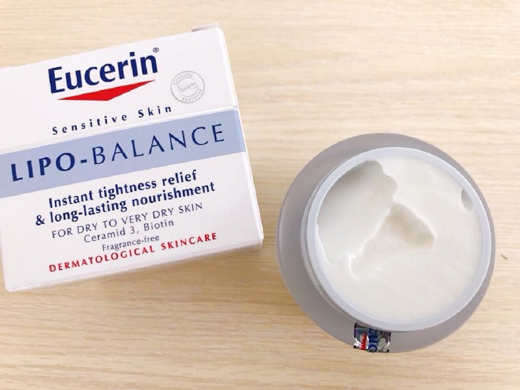 Kem dưỡng ẩm cho mùa đông Eucerin Lipo Balance