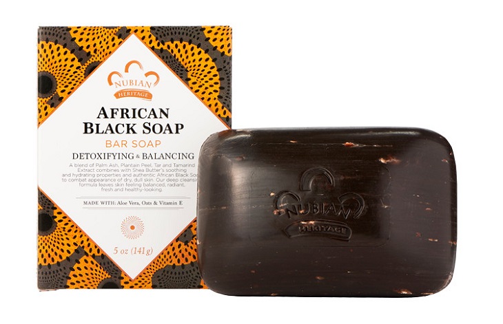 Xà phòng tắm trị mụn Nubian Heritage African Black Soap