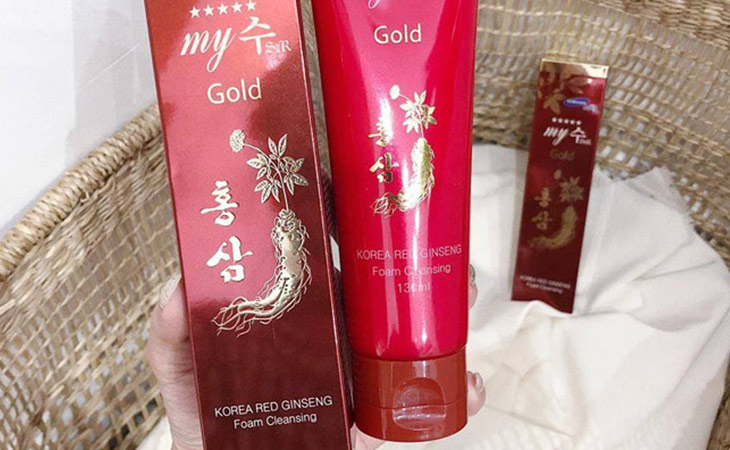My Gold Korea Red Ginseng Foam Cleansing đến từ Nexxen Cosmetic