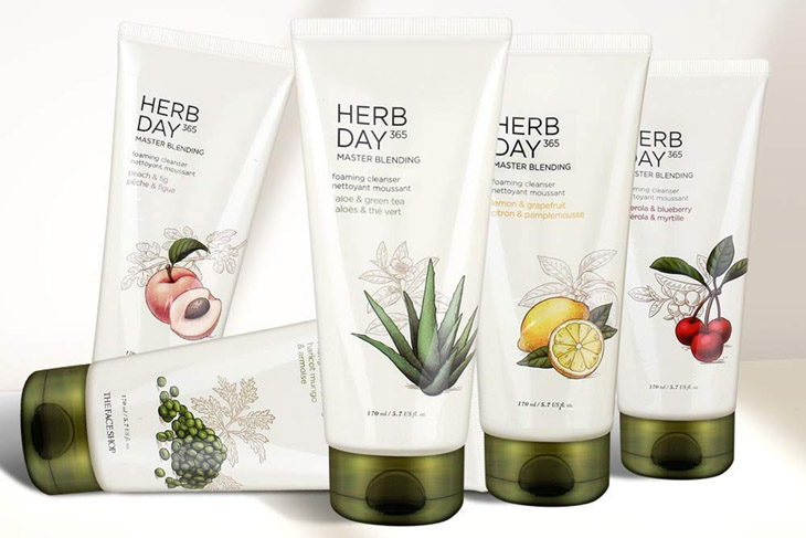5 sản phẩm Herb Day 365 Master Blending Facial Foaming Cleanser