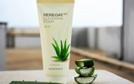 Review Sữa Rửa Mặt Herb Day Lô Hội The Face Shop