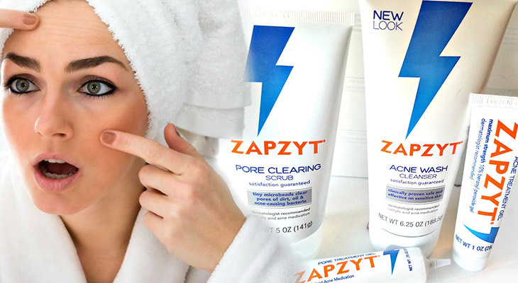 Sử dụng sữa rửa mặt Zapzyt giúp cải thiện tình trạng da bị mụn