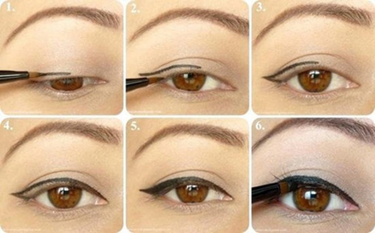 Các bước kẻ eyeliner ngầu đơn giản nhất