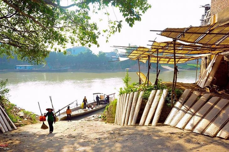 Những địa điểm chụp ảnh đẹp ở Bắc Giang - Làng nghề truyền thống Thổ Hà 