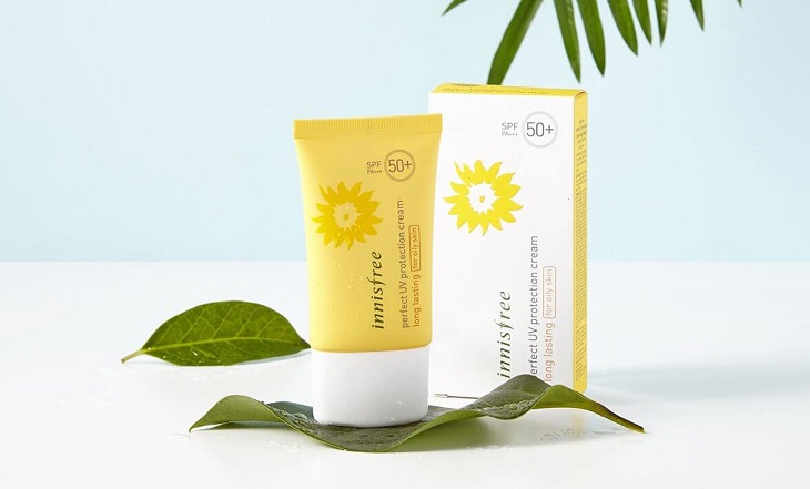 Innisfree Perfect UV Protection Cream Long Lasting Dry Skin SPF50+/Pa+++