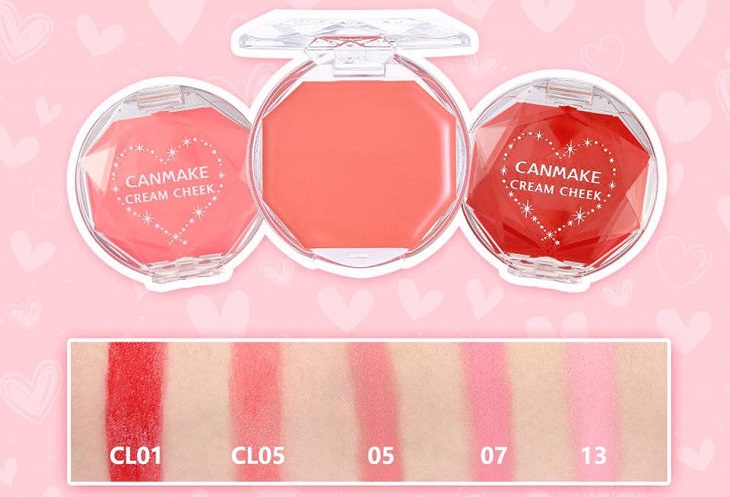 Má hồng Canmake Cream Cheek