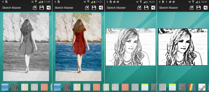 App thiết kế chibi trên điện thoại Sketch Master