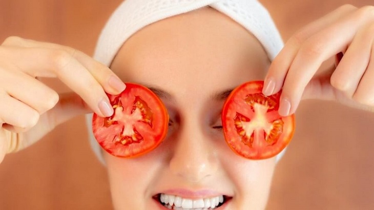 Cà chua có rất nhiều chất dinh dưỡng có lợi cho làn da