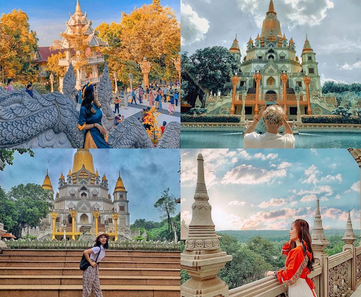 Top địa điểm chụp ảnh đẹp ở TPHCM không thể bỏ qua ngôi chùa Bửu Long