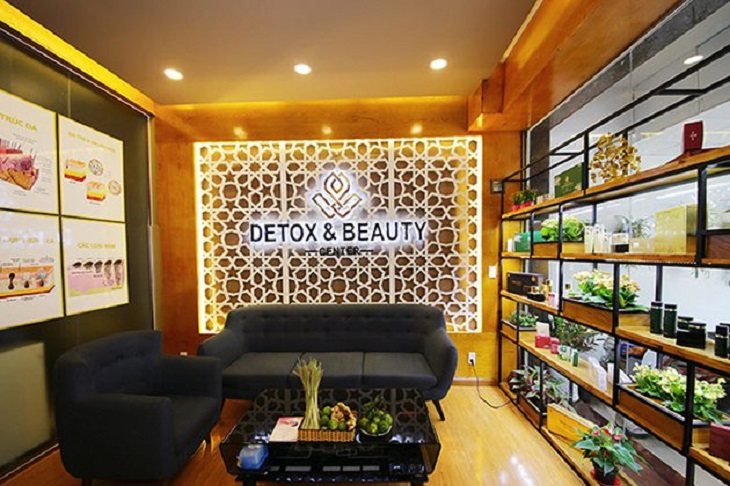 Detox & Beauty Center có không gian sang trọng