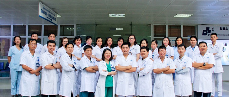 Đội ngũ bác sĩ tại Bệnh viện Da liễu Hà Nội