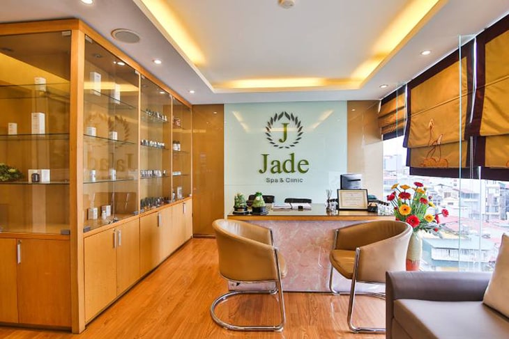 Không gian gần gũi của Jade Spa & Clinic