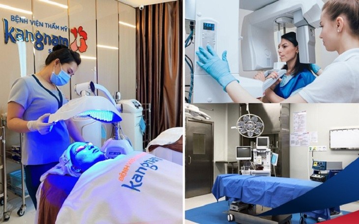 Bệnh viện thẩm mỹ Kangnam có lợi thế về trang thiết bị và công nghệ