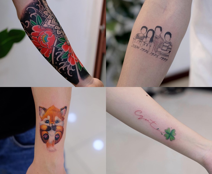 BOM Tattoo Studio sở hữu những hình xăm vô cùng nghệ thuật và ý nghĩa