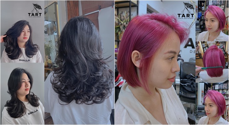 Mẫu tóc đẹp được T'ART HAIR DESIGNER – Hair Salon Beauty thực hiện