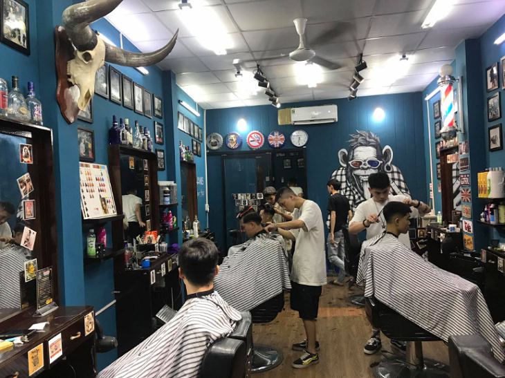 Thanks Barber Shop là địa chỉ cắt tóc nam đẹp ở Hà Nội 