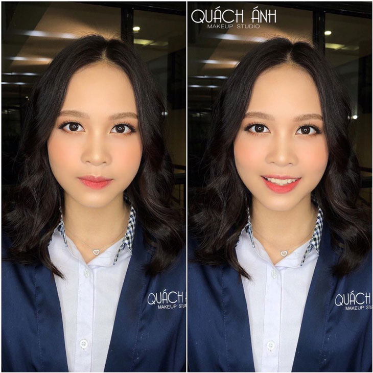 Quách Ánh Makeup Studio là địa chỉ makeup kỷ yếu đẹp ở Hà Nội