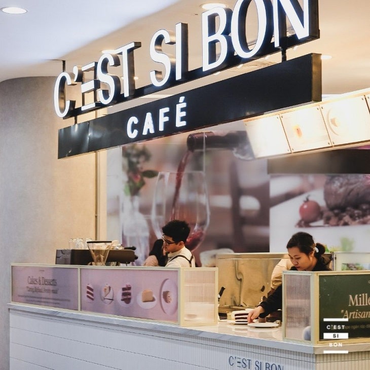 C’est Si Bon là địa điểm mới nổi nhưng nhanh chóng được xếp vào những quán cafe đẹp