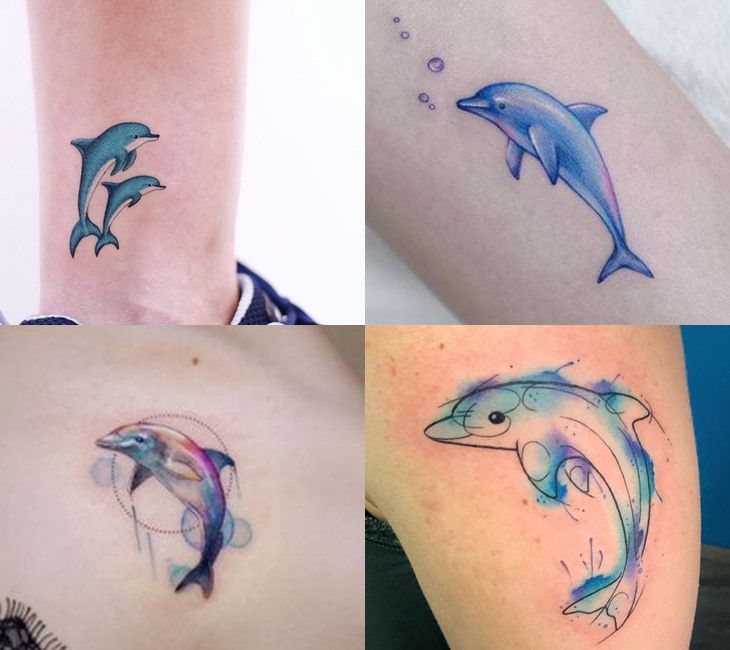 Cá voi xanh mang biểu tượng đặc  16Ink Tattoo Studio  Facebook