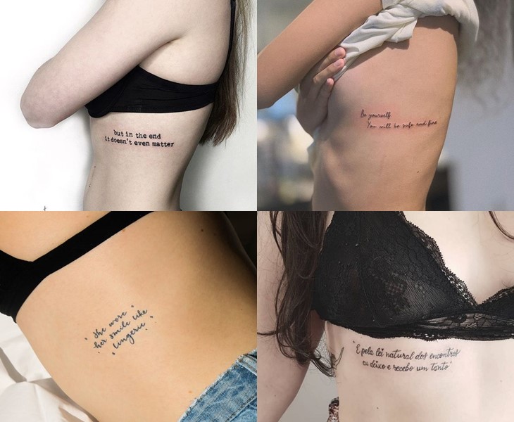 Hình xăm chữ đẹp cho các bạn nữ  Micae Tattoo  Piercing Studio
