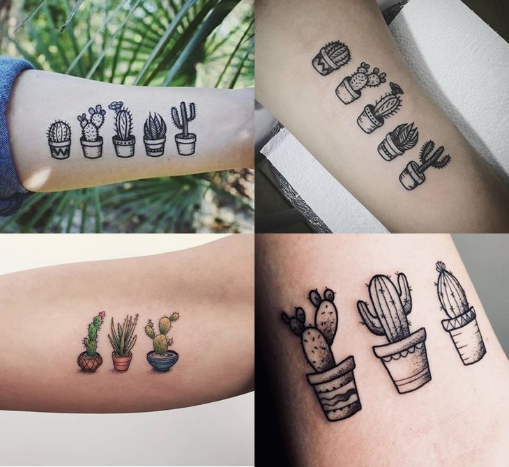 Cactus Tattoo Mini  Hình xăm Xương Rồng  Xương Rồng Tattoo  Ink tattoo  Tattoos Triangle tattoo
