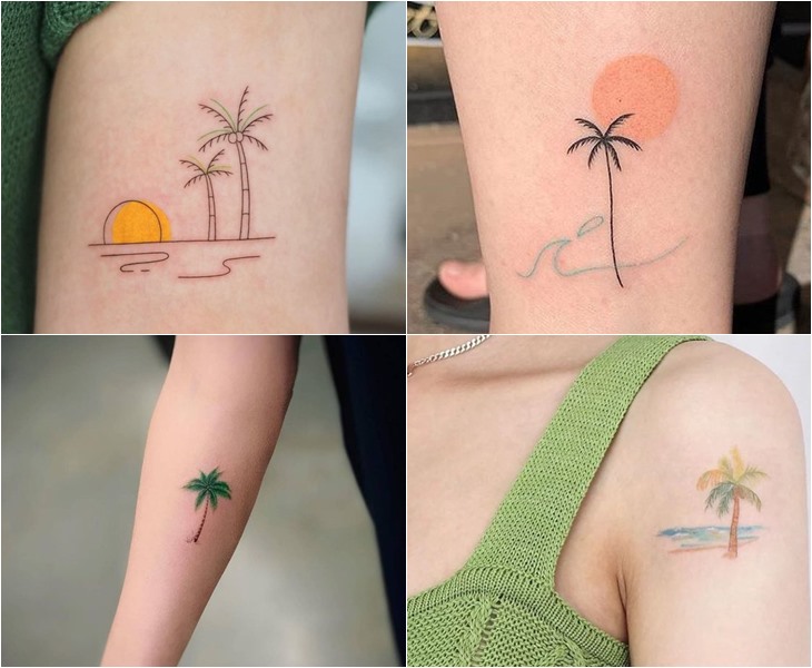 Hình xăm cây dừa ở  Minh Tú Tattoo  Xăm Hình Nghệ Thuật  Facebook