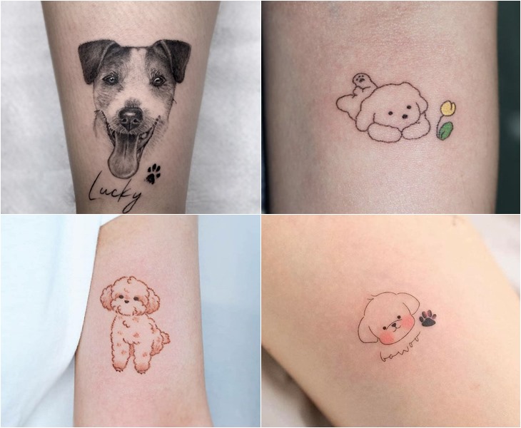 Tattoo TN  Anh ấy đến xăm chú cún cưng của mình Được thực  Facebook
