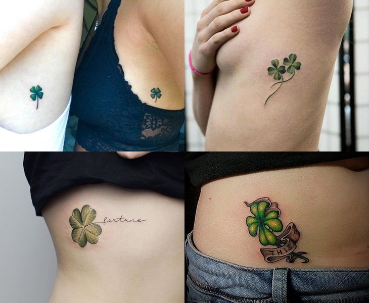 Tattoo cỏ 4 lá mang ý nghĩ hết sức đặc biệt bạn có biết