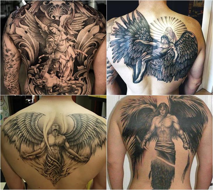 Michael vs luciferamazing  Engel tattoos Körperkunst tattoos Schöne  tätowierungen