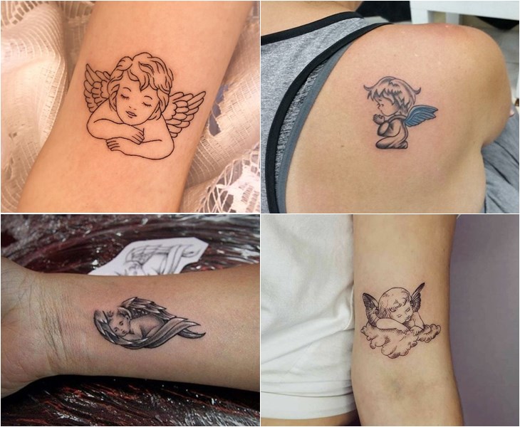 Ý NGHĨA VÔ CÙNG ĐẶC BIỆT HÌNH XĂM THIÊN THẦN  TATTOO GÀ