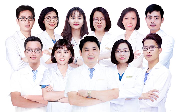 Đội ngũ bác sĩ tại nha khoa Việt Úc - Ba Đình