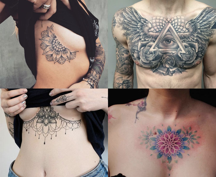 Top những hình mẫu hình tattoo bên trên ngực ý nghĩa sâu sắc nhất