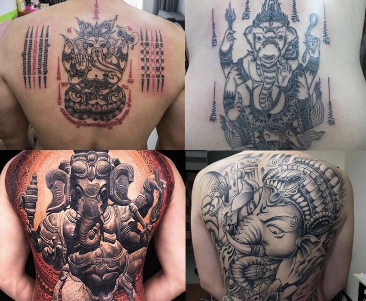 Tattoo Voi Thần Phra Phich Kha Net